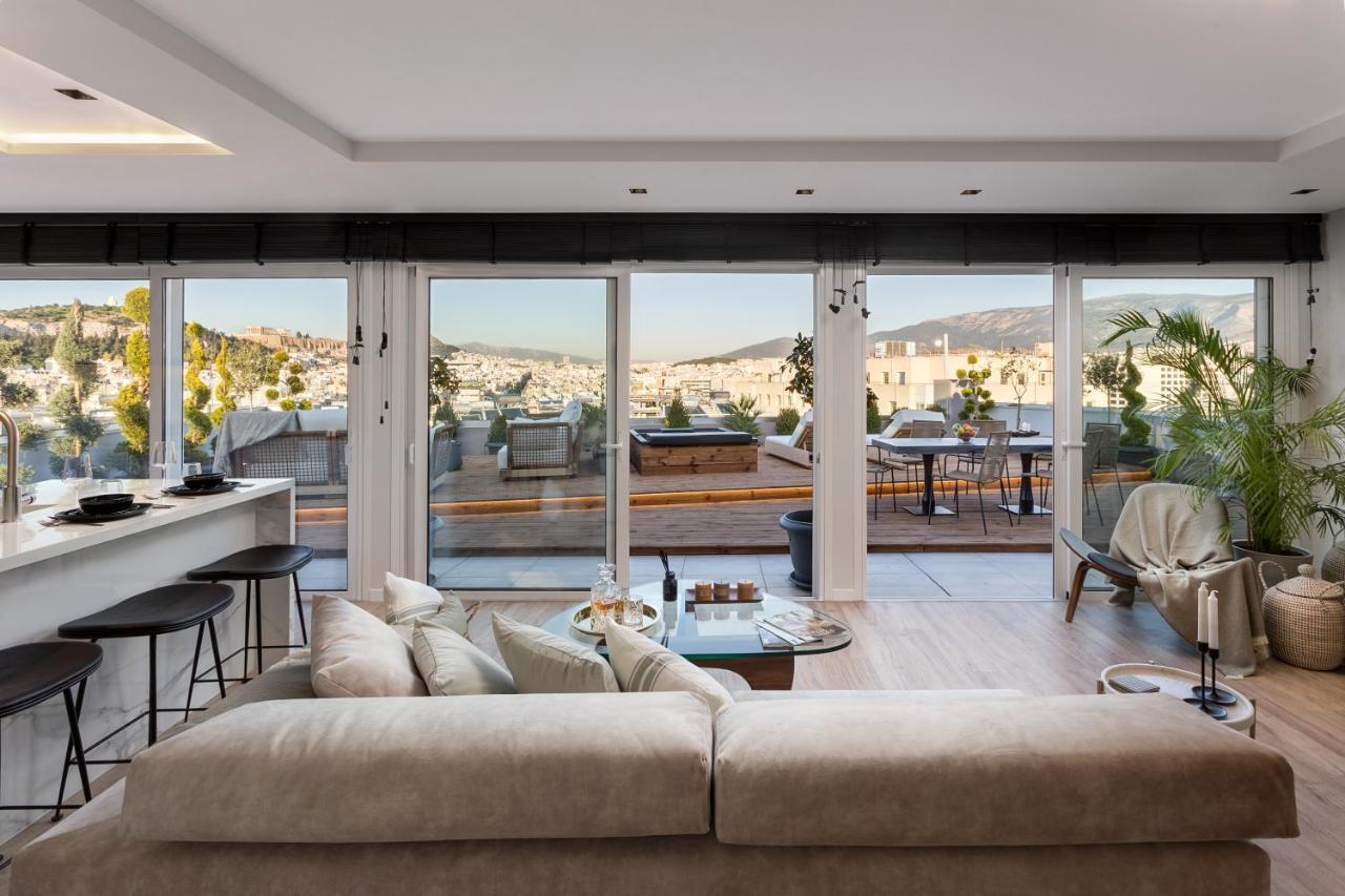Supreme Luxury Suites By Athens Stay ภายนอก รูปภาพ